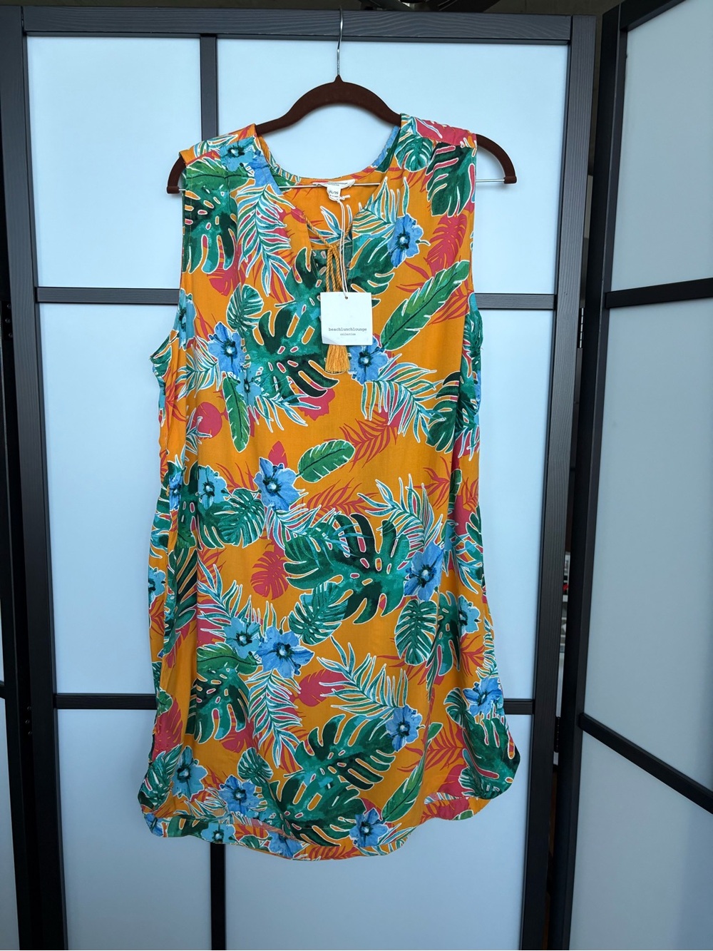 Beach Lunch Lounge Tropical Print Dress – XL – NWT - Picture 2 of 8
